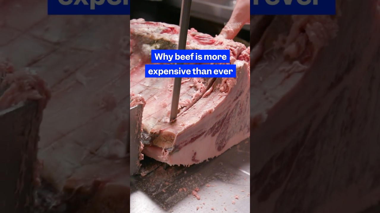 Why is #beef 80% more expensive than in 2019? #foodprices #groceries #beefindustry