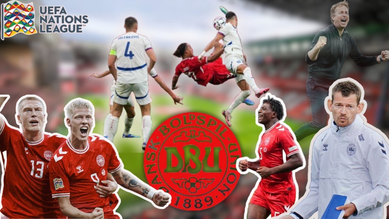 YUSSUF POULSEN SAKSESPARK! | Danmark Vinder i Nations League