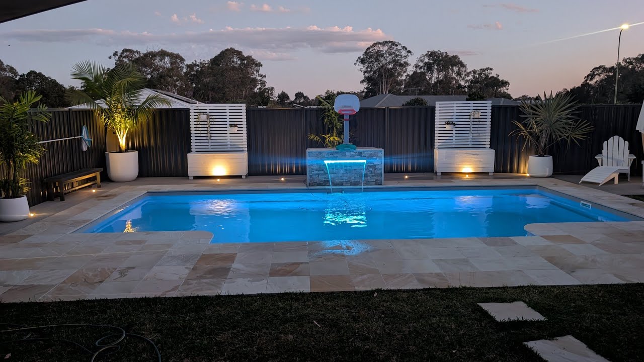 Pool installation Part 1 Australia Queensland. Time lapse MFP Easy
