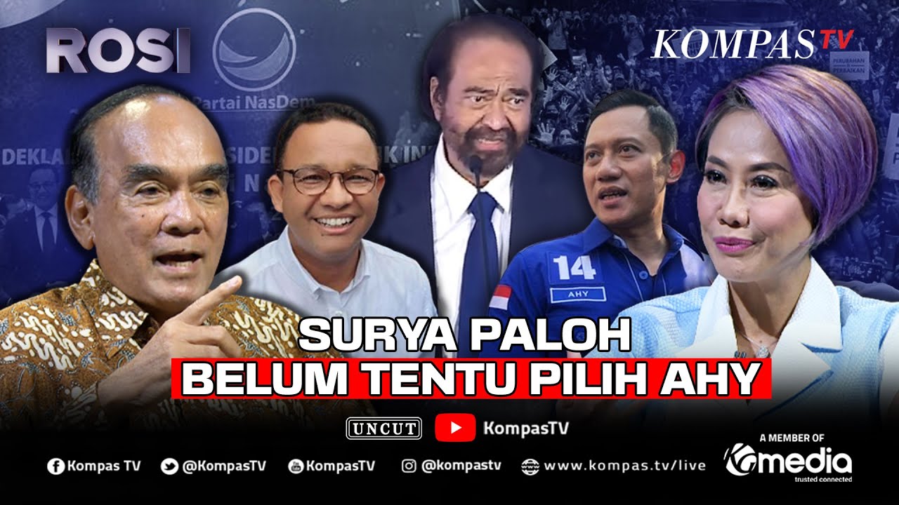 [FULL] AHY Jadi Cawapres Anies, Surya Paloh Setuju? | ROSI