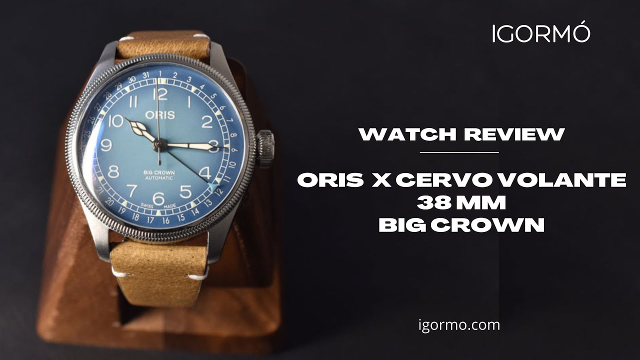 Oris Big Crown x Cervo Volante Review | 38 mm, automático, esfera azul, calibre Oris 754.