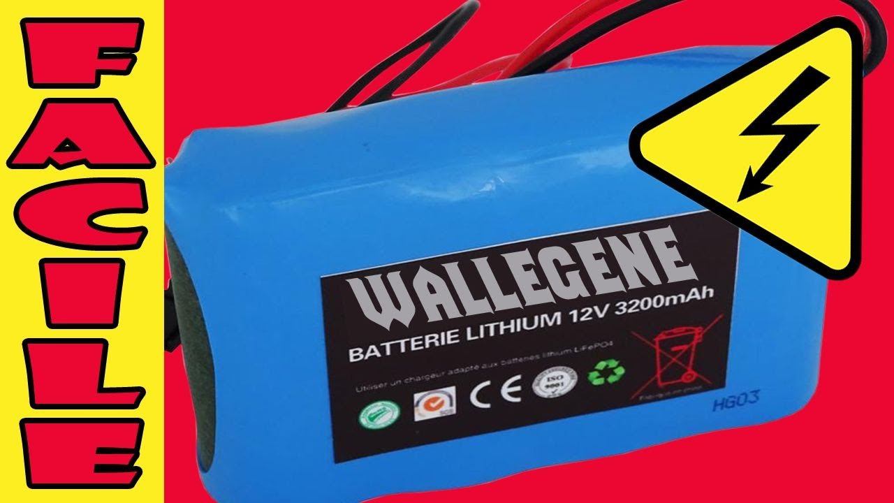 Fabriquer batterie 12V (mode simple)