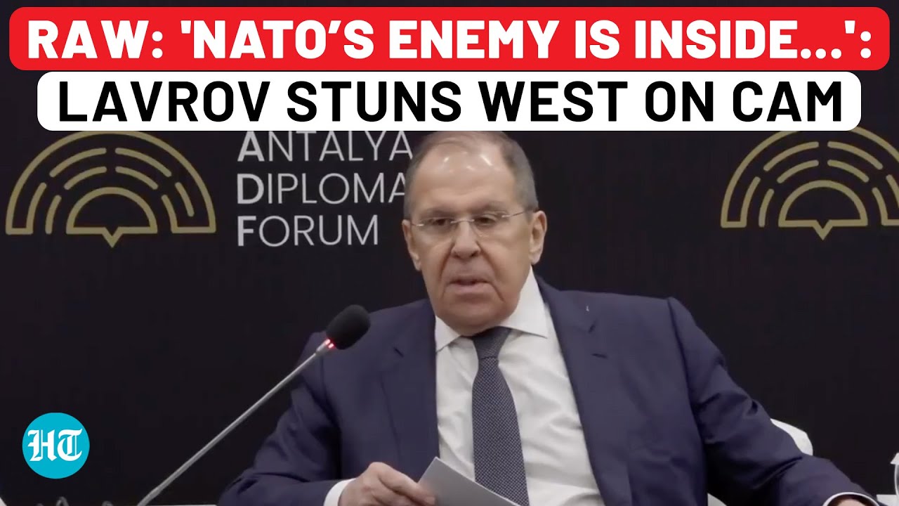 Full Speech: Not Russia, Not China? Lavrov Names NATO's Biggest Foe, and It’s Not Putin | NATO Vs US