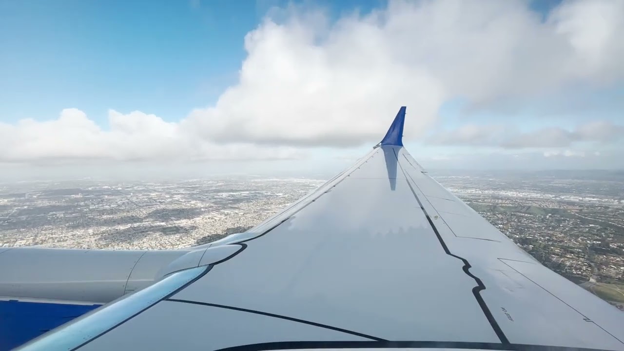 United Airlines Boeing 737 MAX 8 Landing | Orange County - John Wayne Airport (SNA)