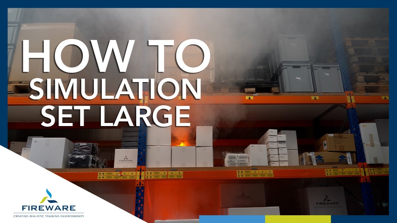 HOW TO create a scenario with the FireWare Simulation set Large