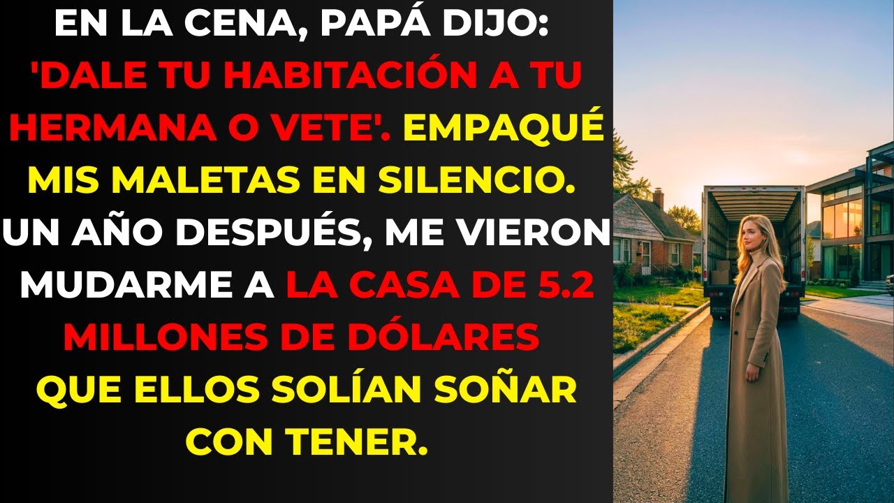 Me echaron por mi cuarto. Ahora soy el dueño de la casa de enfrente.