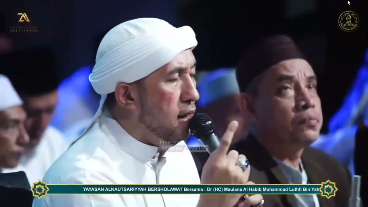 Majelis Azzahir Bersholawat di Al Kautsariyyah bersama Habib Ali Zainal Abidin Asegaff - Shollu Ala