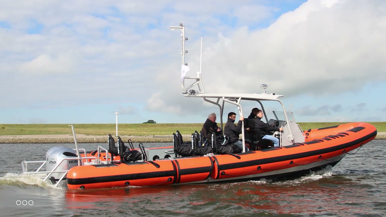 FULL CUSTOM ALU RIB 9 M - Combat swimmer training and safety boat for the German Navy -