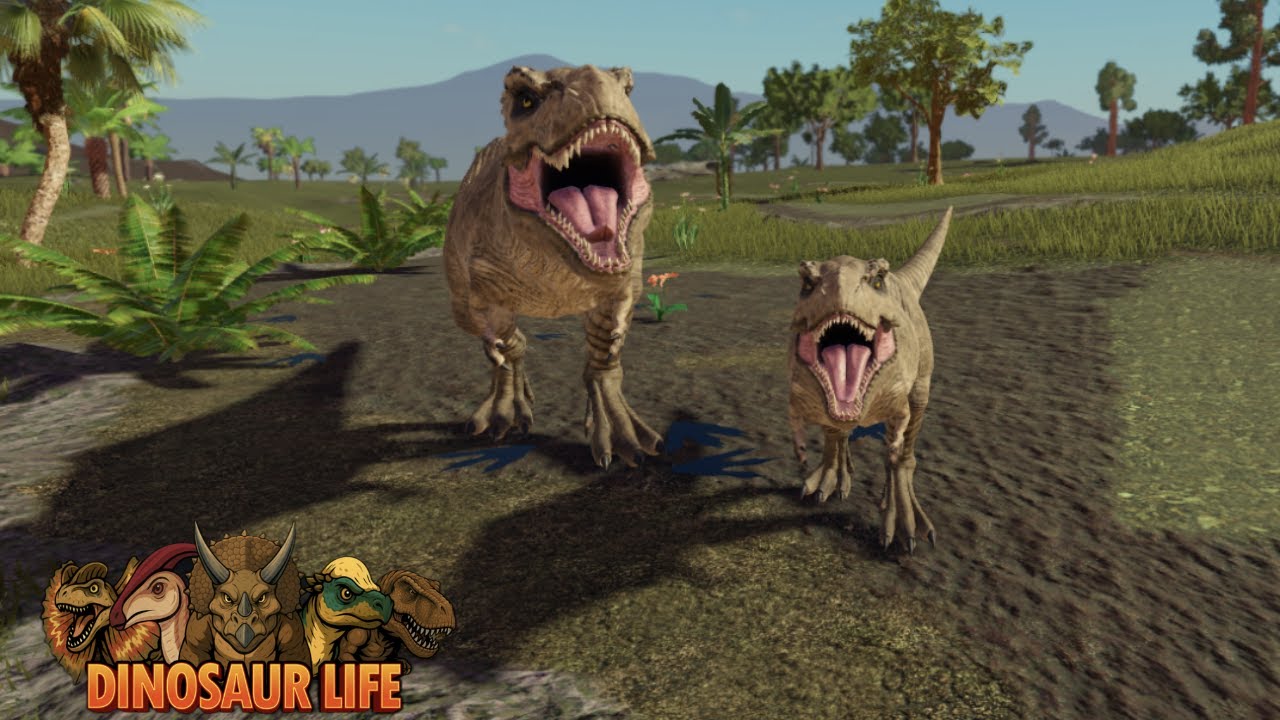 Hunting Players as T-rex in Dinosaur Life ⏐ Roblox