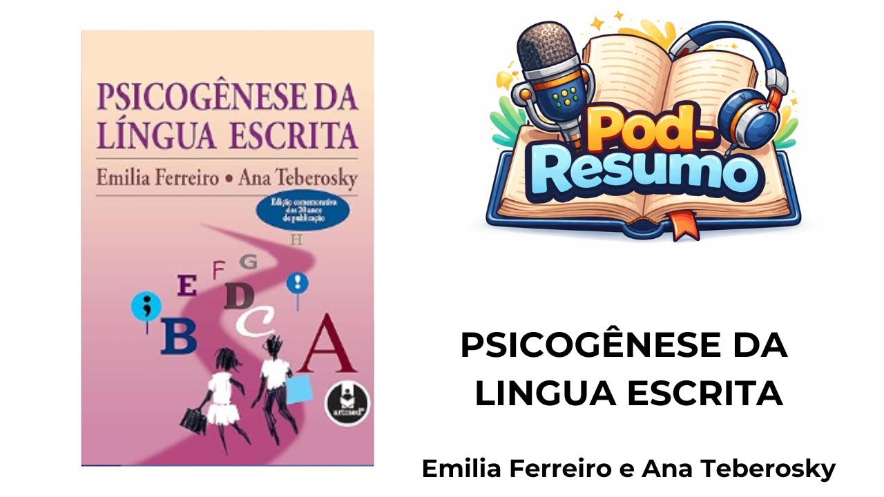 #050 - Psicogênese da língua escrita - Emilia Ferreiro e Ana Teberosky