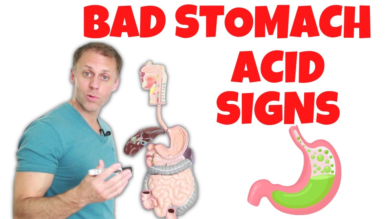 Why Signs of High Stomach Acid are Wrong
