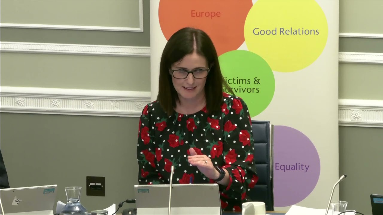 Committee for The Executive Office Meeting, Wednesday 23 October 2024