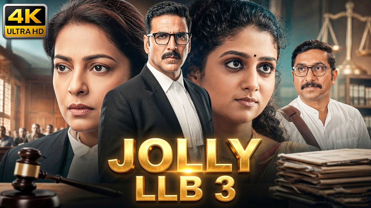 Bollywood New 2026 Blockbuster Courtroom Comedy Movie | Jolly LLB 3 | Akshay Kumar, Vineeth & Aarsha