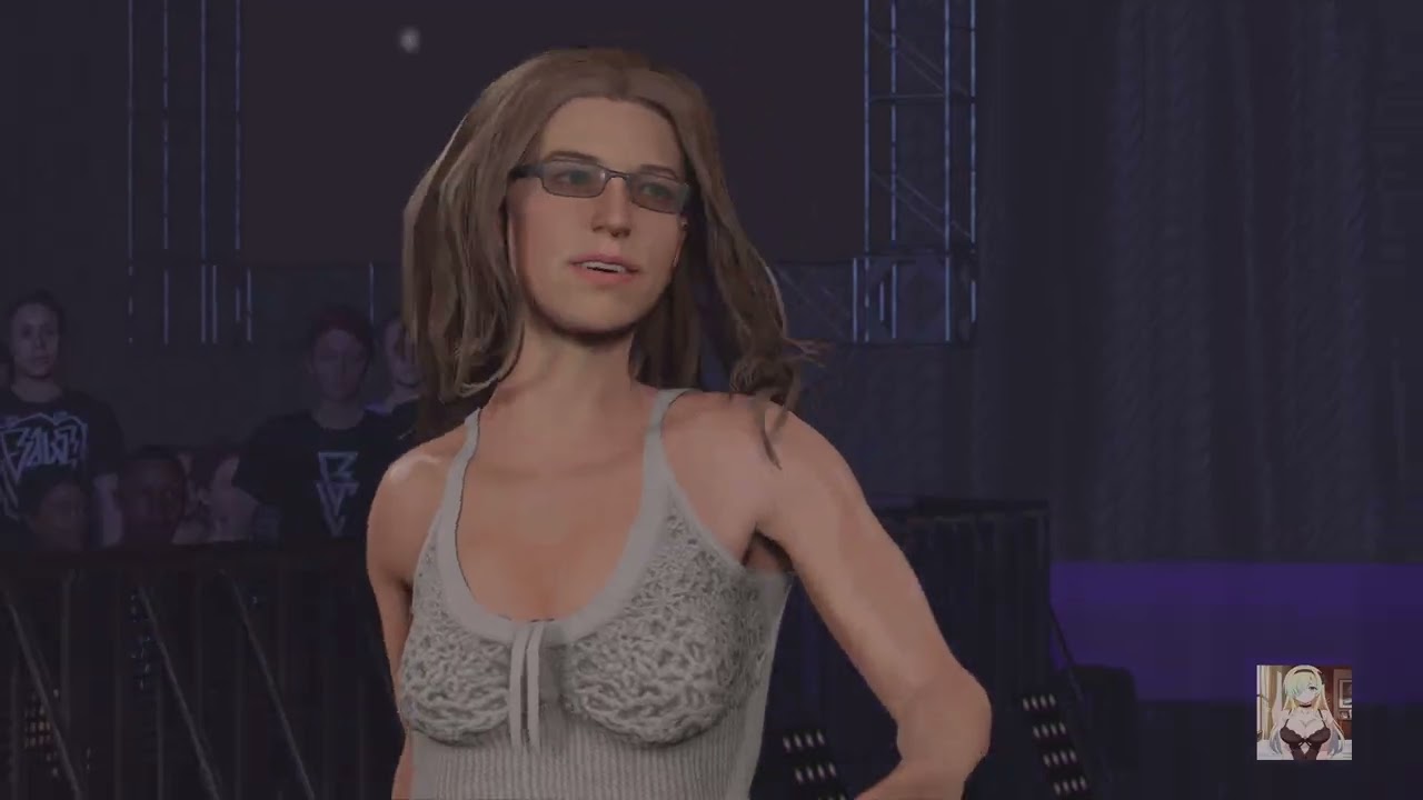 WWE 2K24: Indi Hurtwell and Katana Chance Vs Kim And Akki (Low blow match) @Wingless Girls wrestling