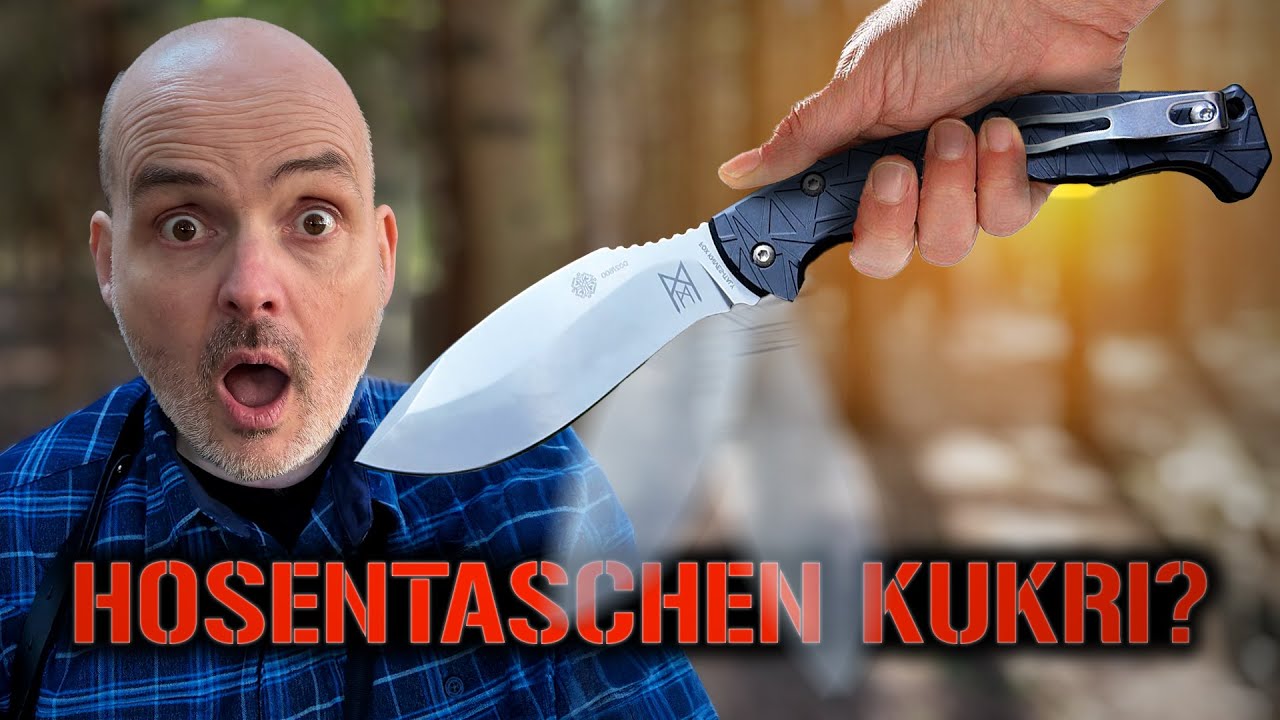 Kukri für die Hosentasche - Das beste Kukri auf der Welt? Midgards EDC Kukri im Test