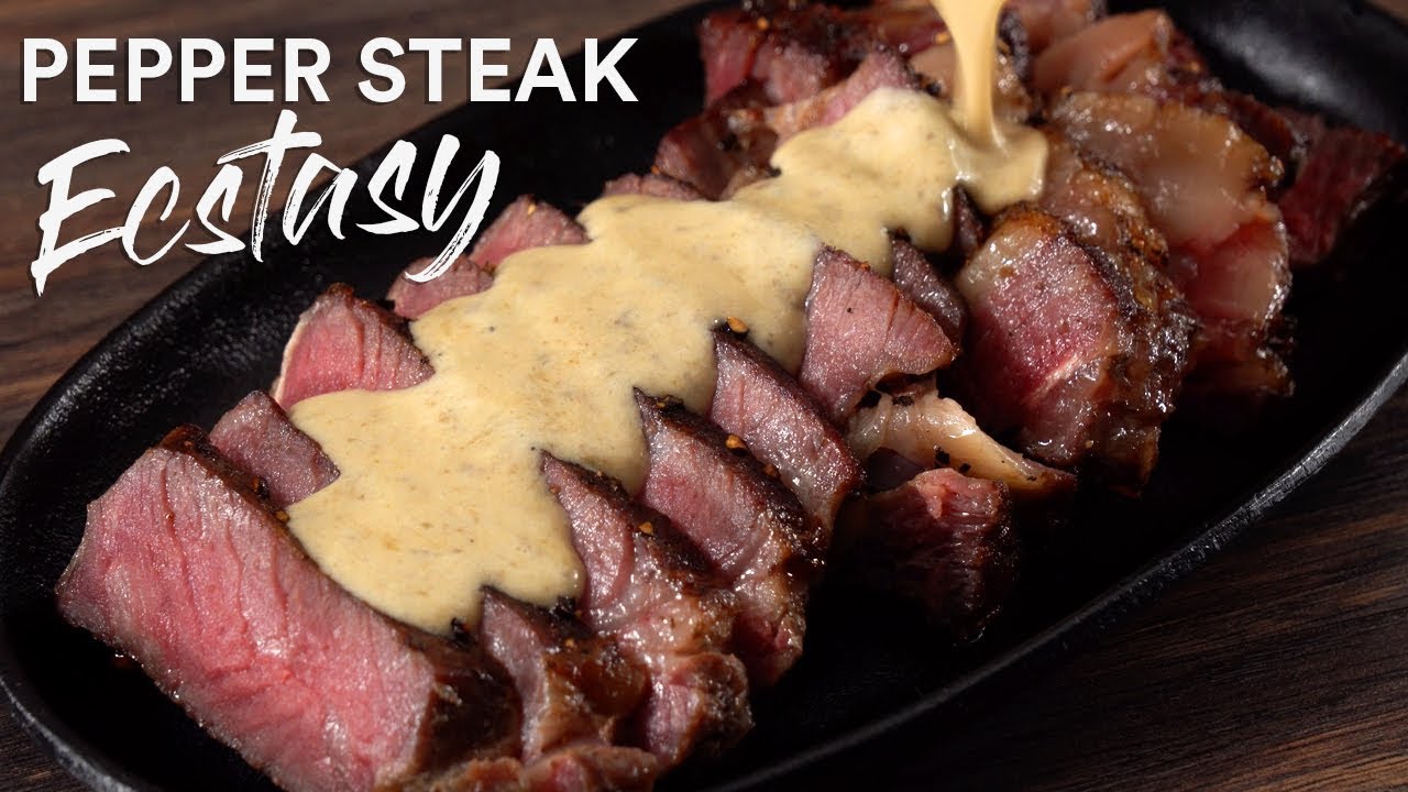 The Most FAMOUS French Steak in the WORLD! Steak Au Poivre