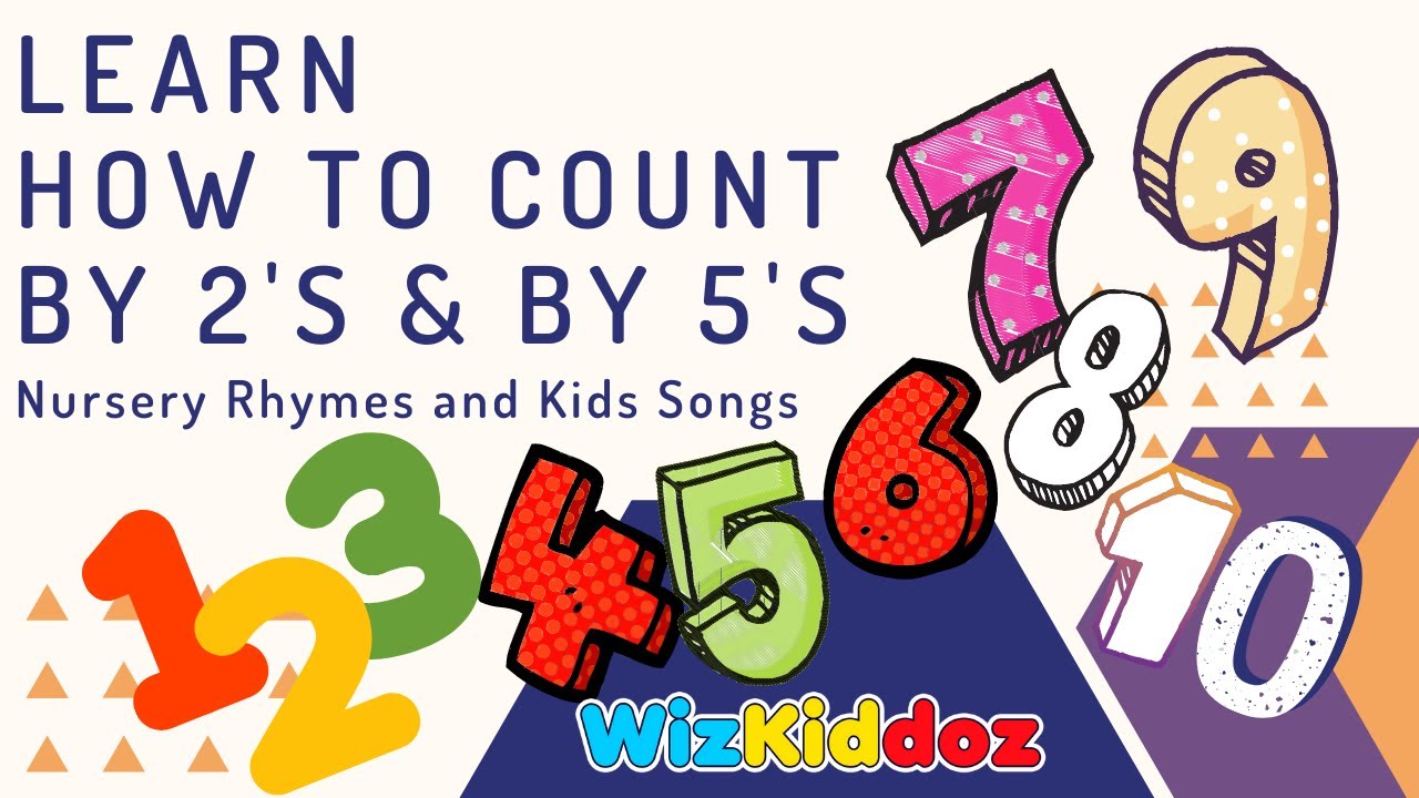 🆕 Counting Song For Kindergarten 🆕Count by 2 + Count by 5 🆕 Counting Songs For Kids