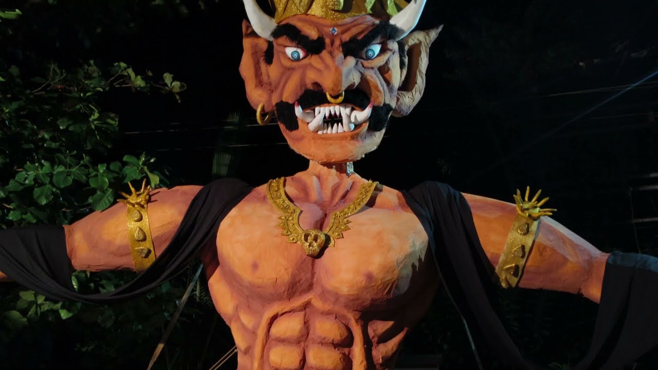 Headland Sada Ka Most Powerful Narkasur! 💀 Shiv Shambhu Yuva Mandal | Goa Festival