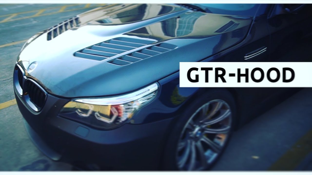 BMW E60 GTR CARBON FIBER HOOD