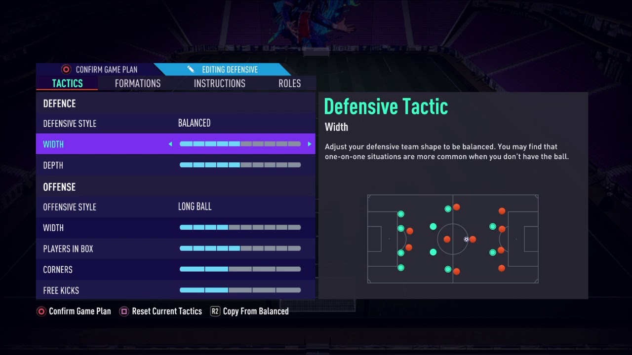 FIFA 21 30-0 Custom tactics 4-2-3-1