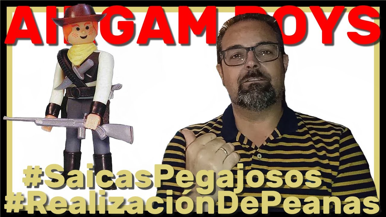 Airgam Boys Payasos. Intentando reparar puñetas y peanas. Airgamboys de Saica pegajosos.
