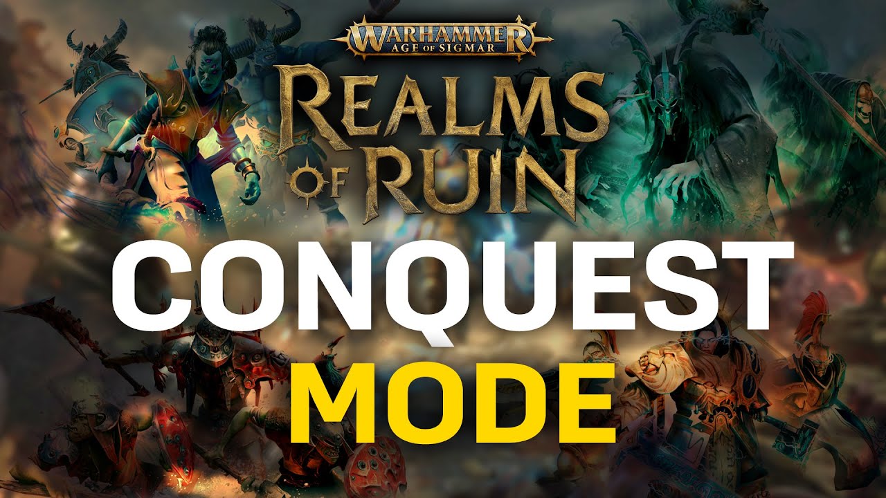 CONQUER THE REALMS NO MATTER THE COST! Warhammer Age of Sigmar: Realms of Ruin - Conquest Gameplay
