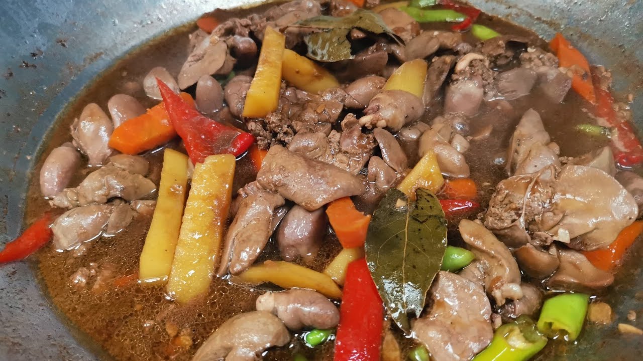 Chicken Liver Igado | Atay ng Manok Recipe | Lutong Pinoy | Mhans Kitchen Atbp