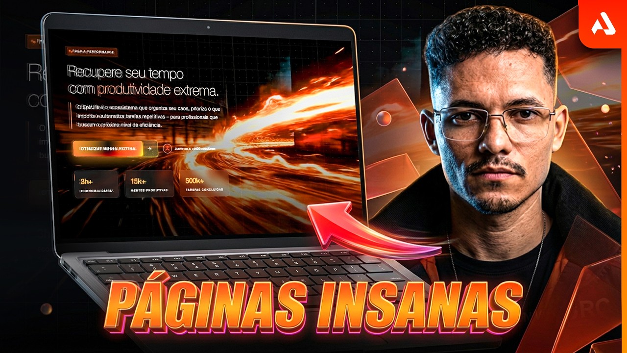 Como CRIAR BACKGROUNDS ANIMADOS INSANOS para suas PÁGINAS DE VENDAS com IA (PASSO A PASSO)