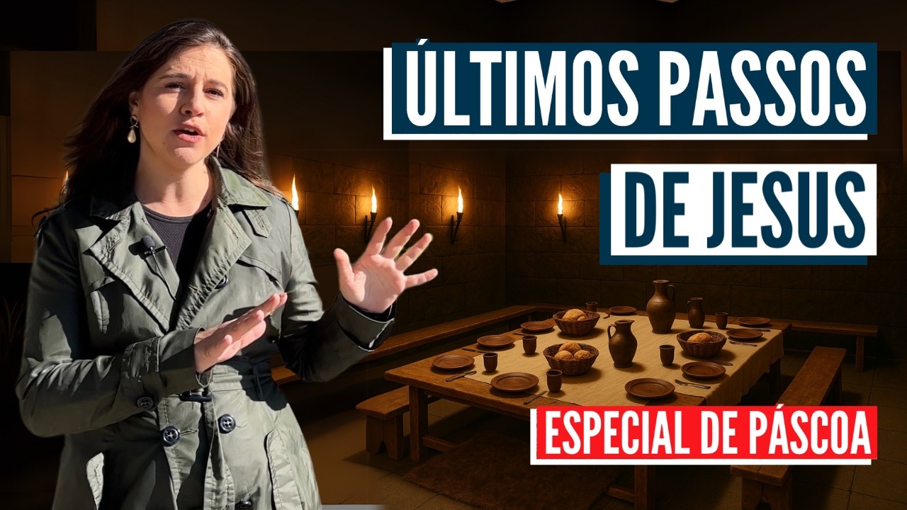 COMO REALMENTE FOI A ÚLTIMA CEIA? Especial de Páscoa 2025 no Israel com Aline