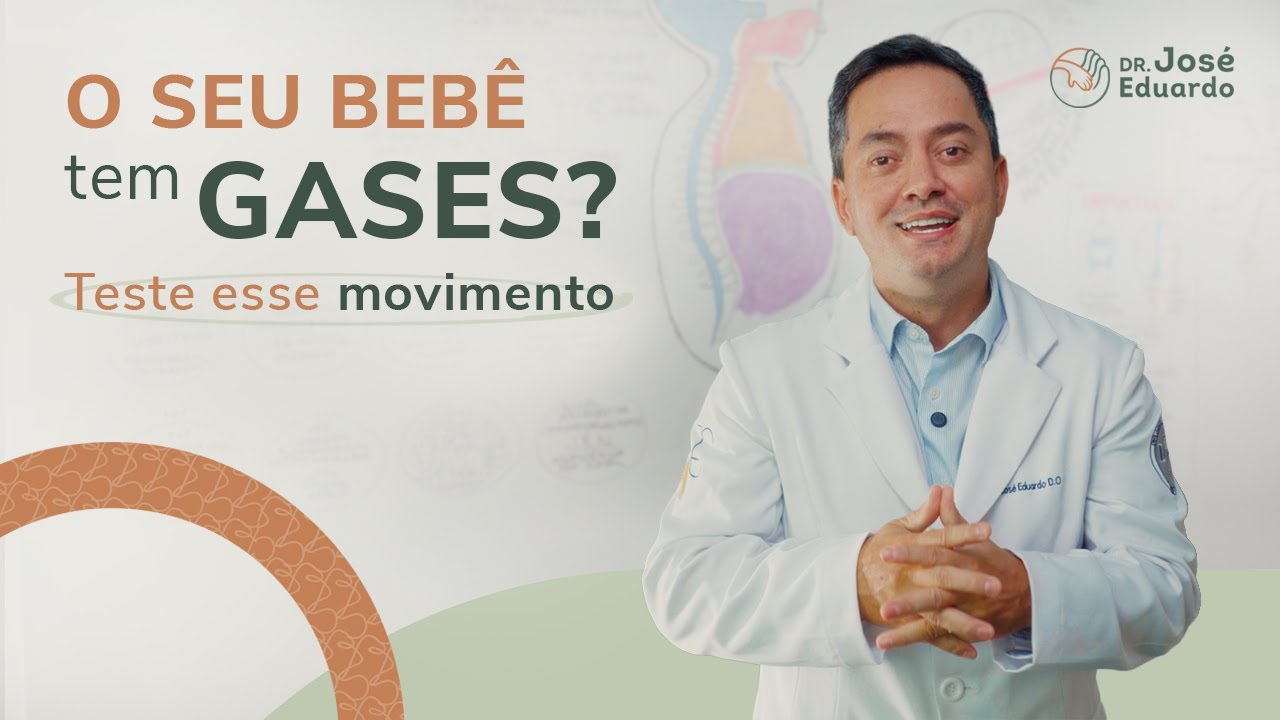 COMO ALIVIAR OS GASES DO BEBÊ COM UM MOVIMENTO SIMPLES!