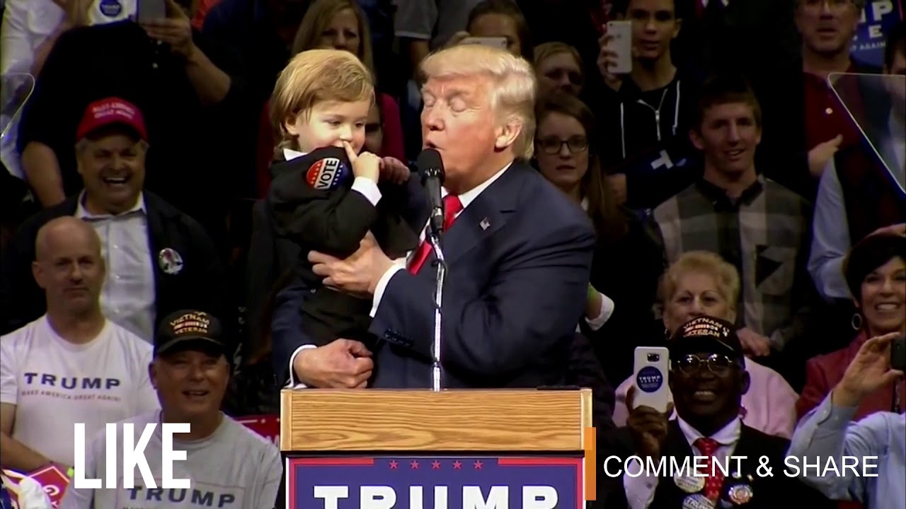 Patwari joke with Donald Trump and his son