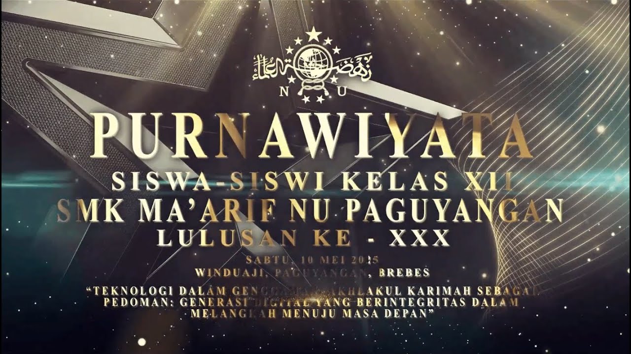 PURNA WIYATA ANGKATAN 30 SMK MA'ARIF NU PAGUYANGAN TAHUN 2024/2025