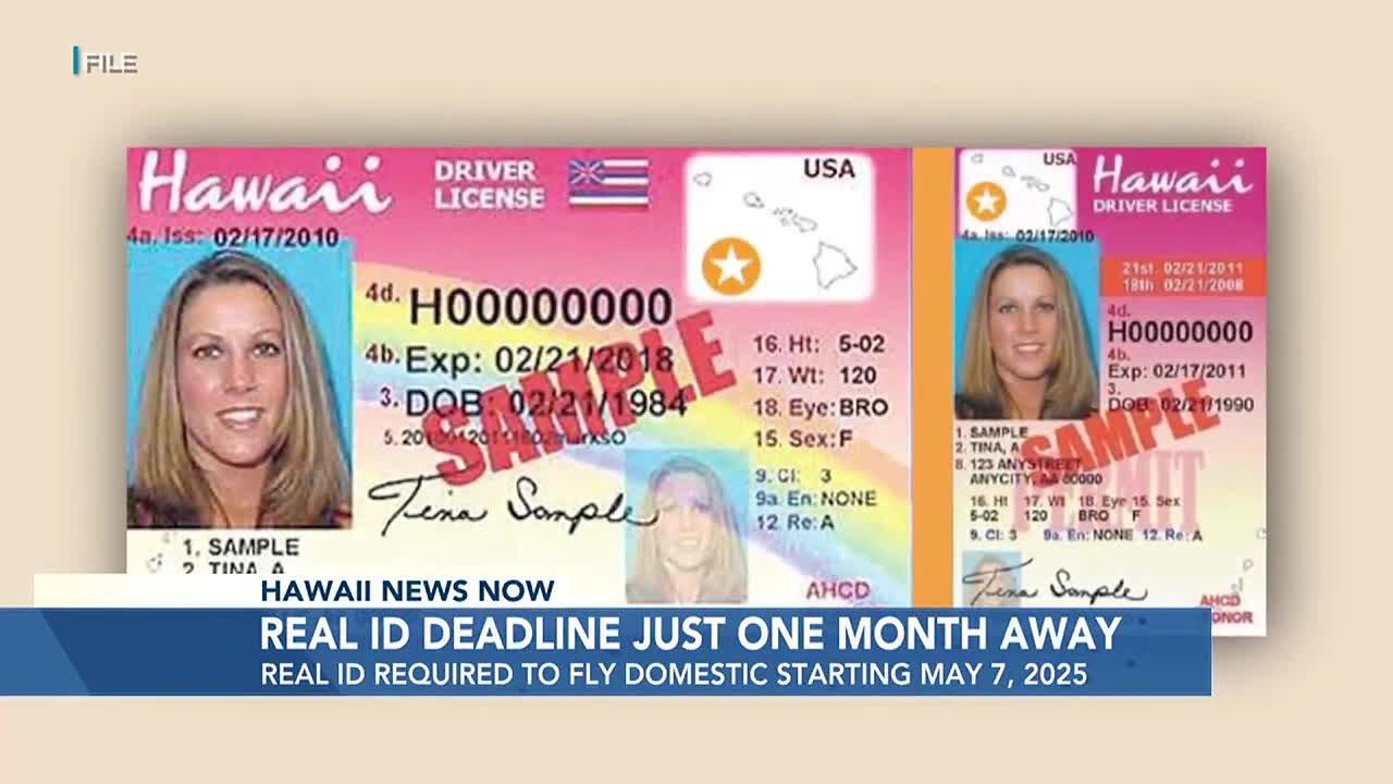 Check your driver&rsquo;s license! REAL ID deadline approaching