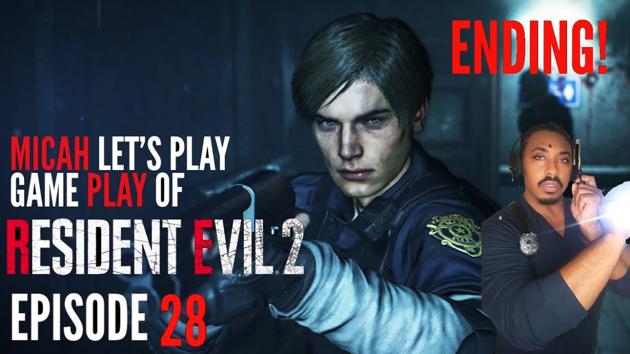 Micah Let's Play of Resident Evil 2 Remake Episode 28 Umbrella's Going Down!