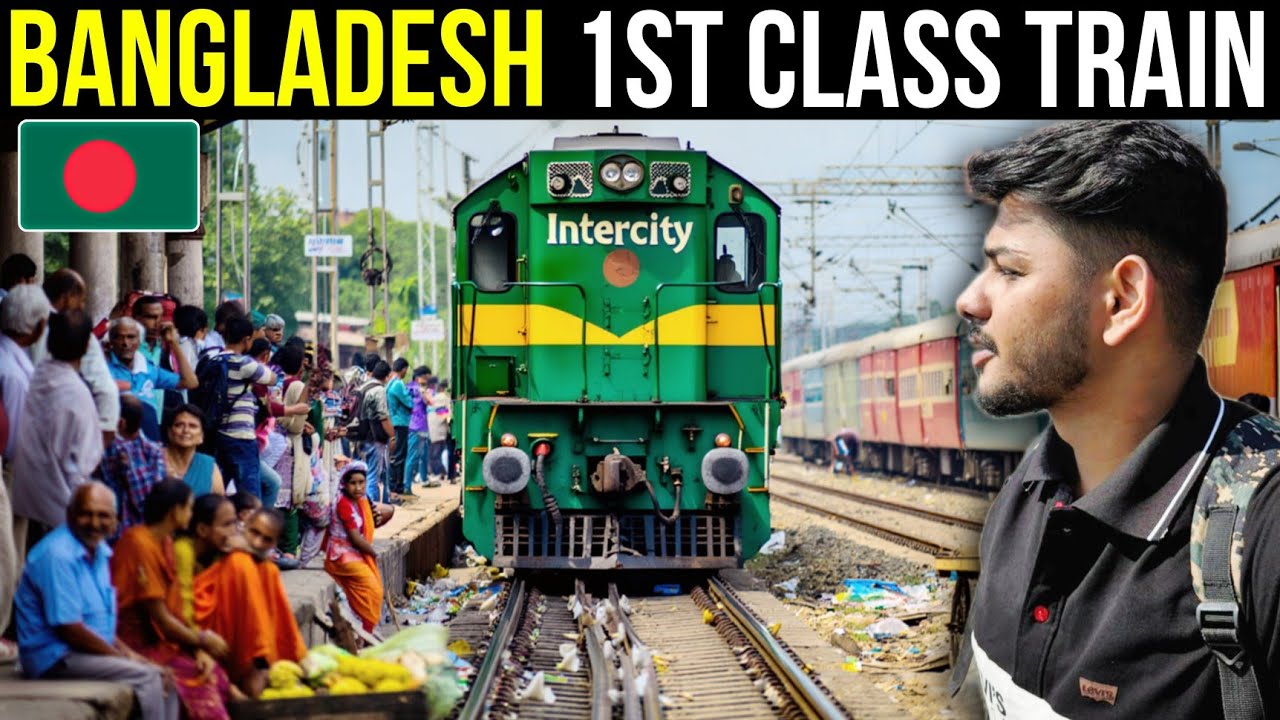 “Bangladesh 🇧🇩 First Class Train Experience — Totally Unexpected!” || Abhishek Bishnoi 