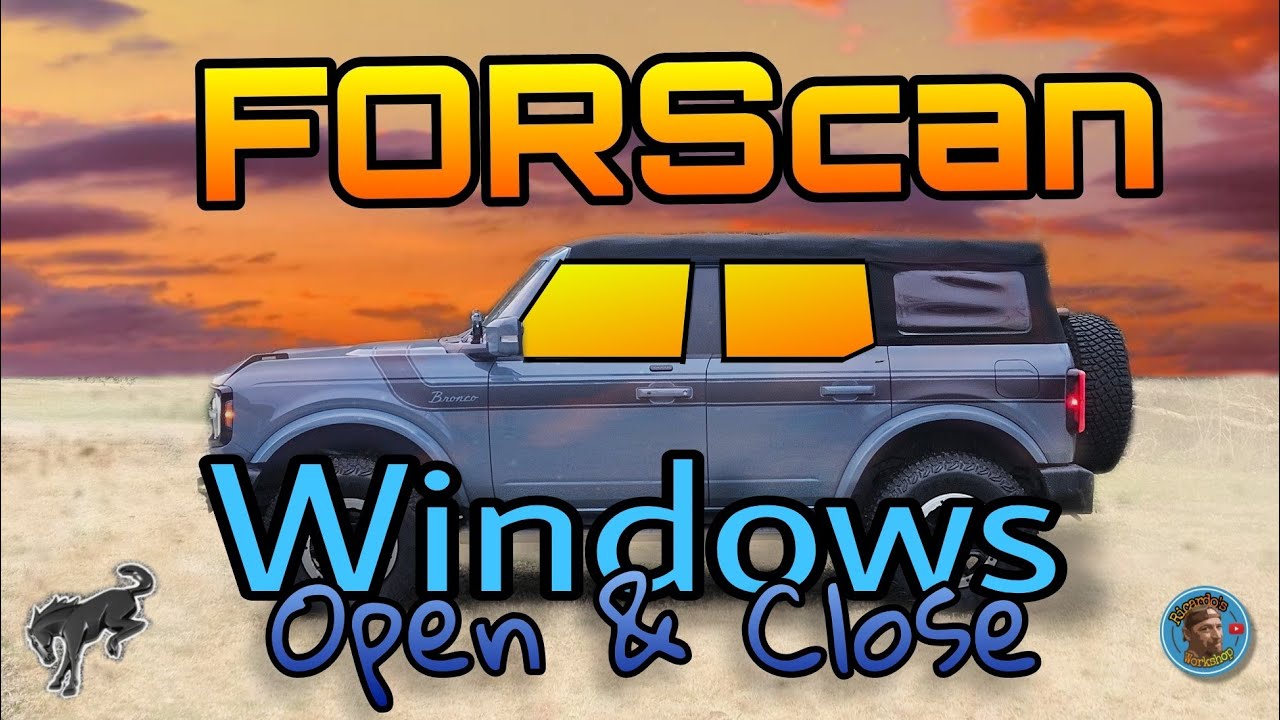 Bronco FORScan Regional Windows вверх