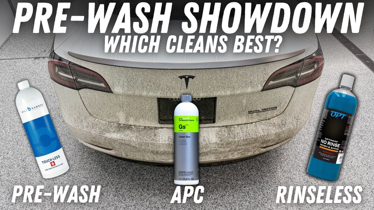 Stop Skipping the Pre-Wash: Touch-Less vs APC vs Rinseless Wash Tested