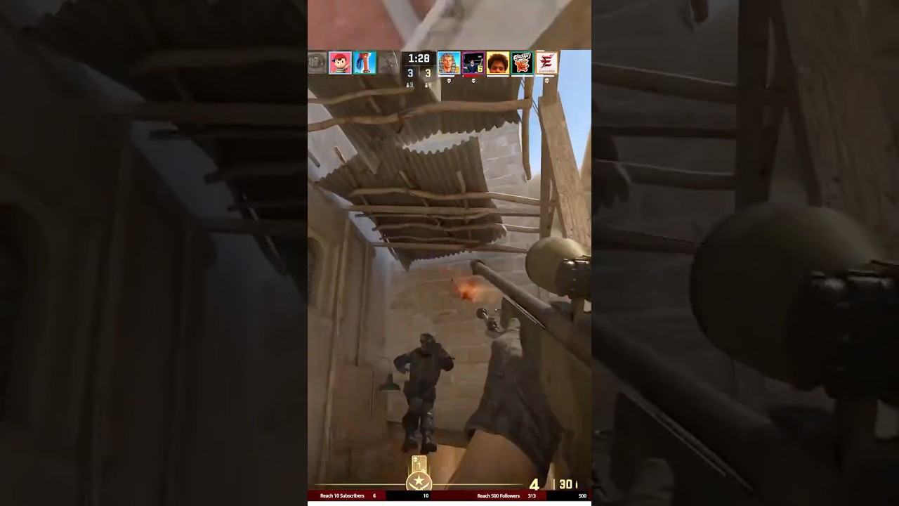 Catch them rotating with a noscope He Rage quit after this | #eternalmsi on #Twitch