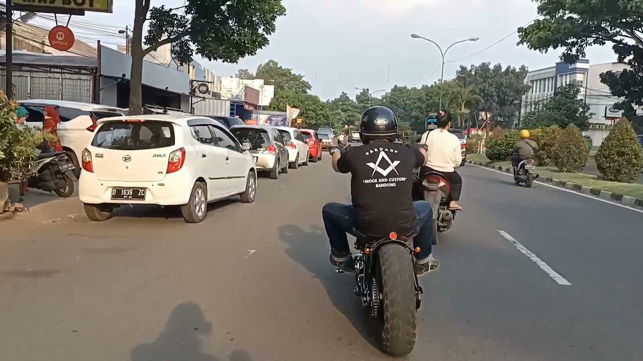 Honda steed 400 City Ride #hondasteed600 #bobber #chopper #moge #mogeindonesia