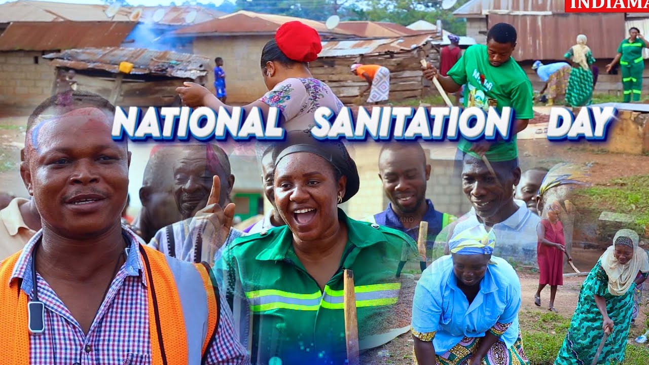 Hon. Siata Watara   MCE - Jaman South  Lead National Sanitation Day @ Miremano