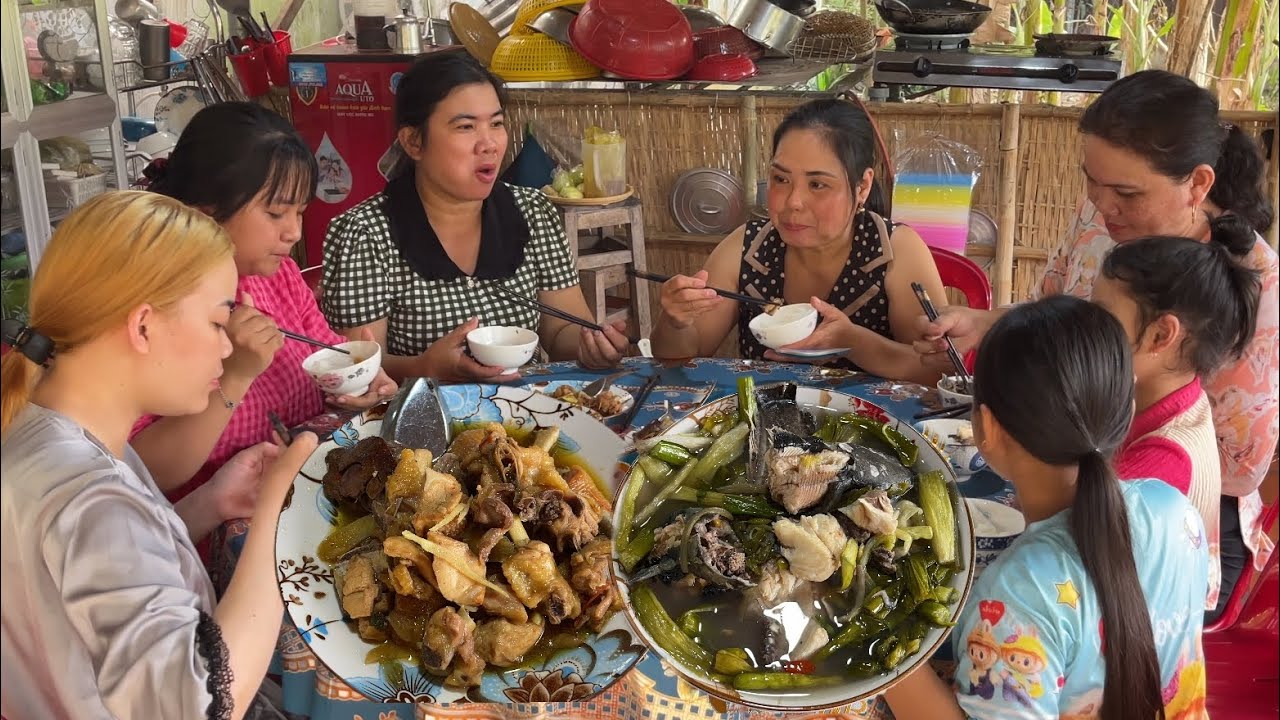 Canh Chua Cá Đồng, Gà Kho Gừng Món Nào Cũng Ngon Ăn Hết Nồi Cơm/ NCMT 330