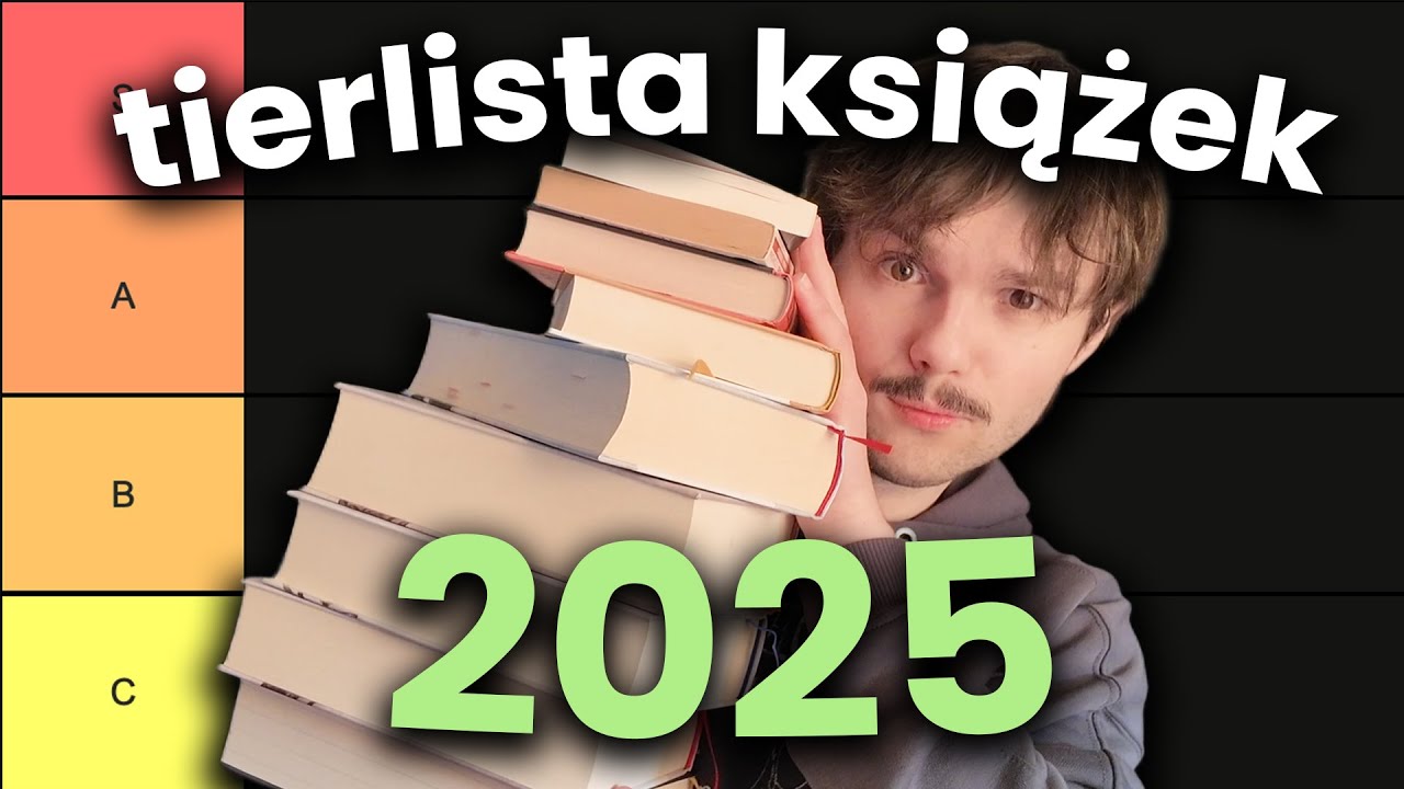 Ranking wszystkich książek, które przeczytałem w 2025📚