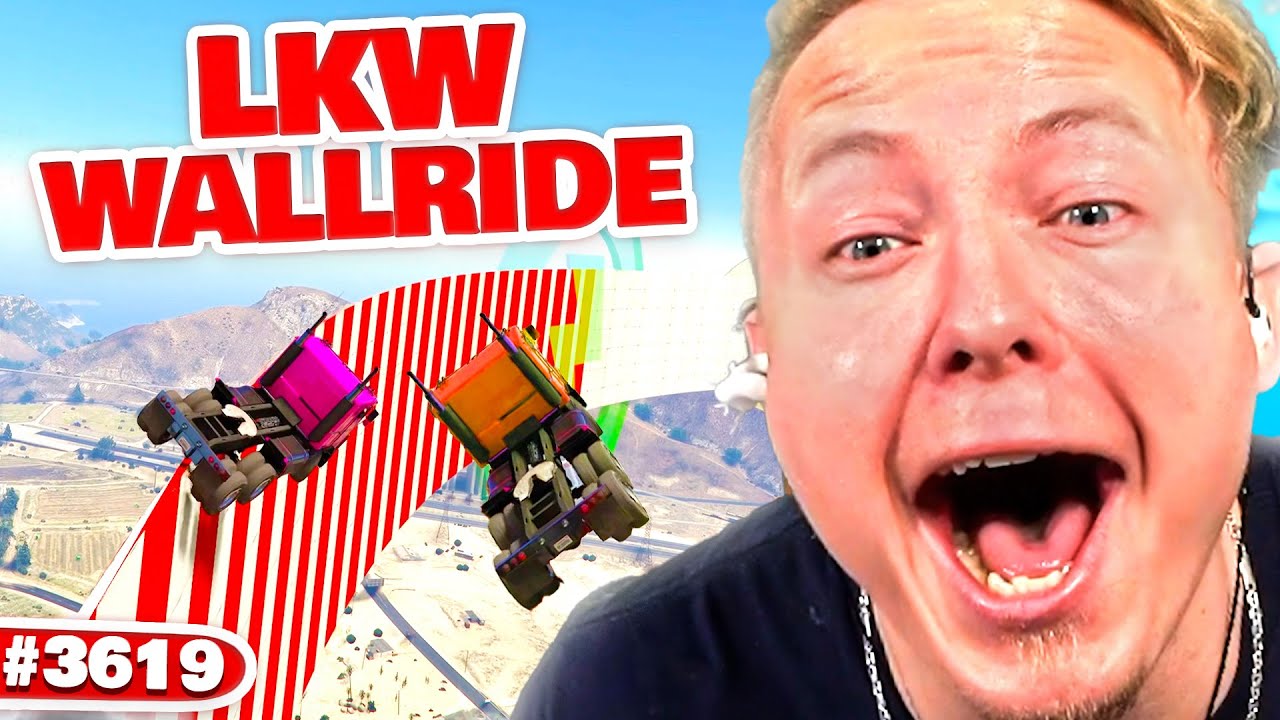 NUR 1 von 4 BAUARBEITERN ARBEITET & mehr steile Takes! | GTA TRUCK Race