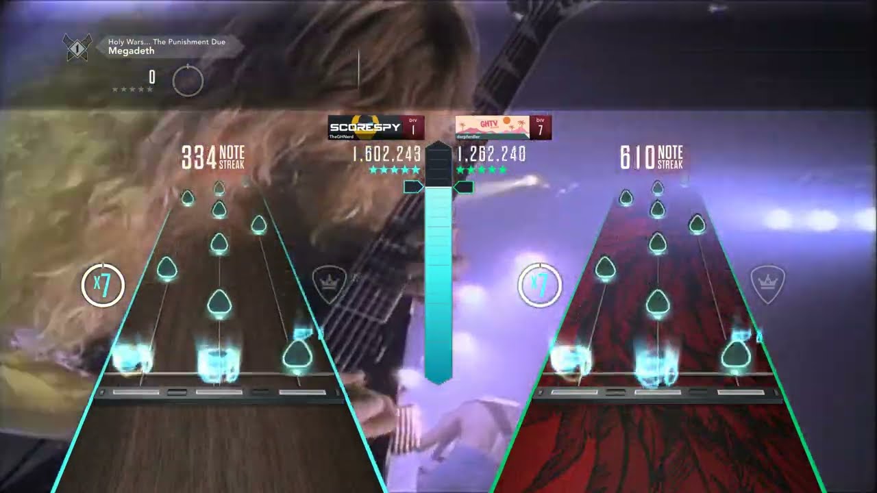 Guitar Hero Live [GHTV Reloaded] - Megadeth - Holy Wars... The Punishment Due - Custom Song
