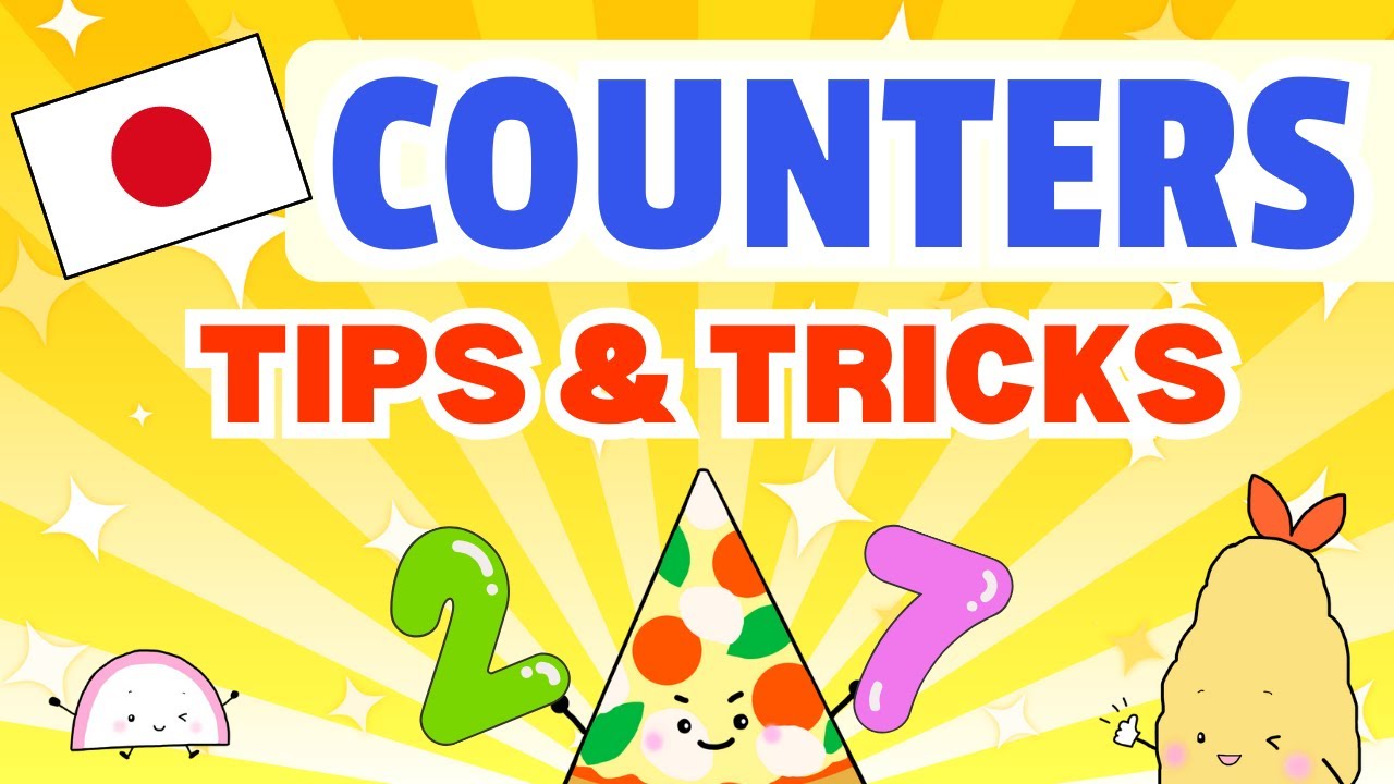 Learn Japanese Counters with Puns and Sound Change Rules (How to count things in Japanese)