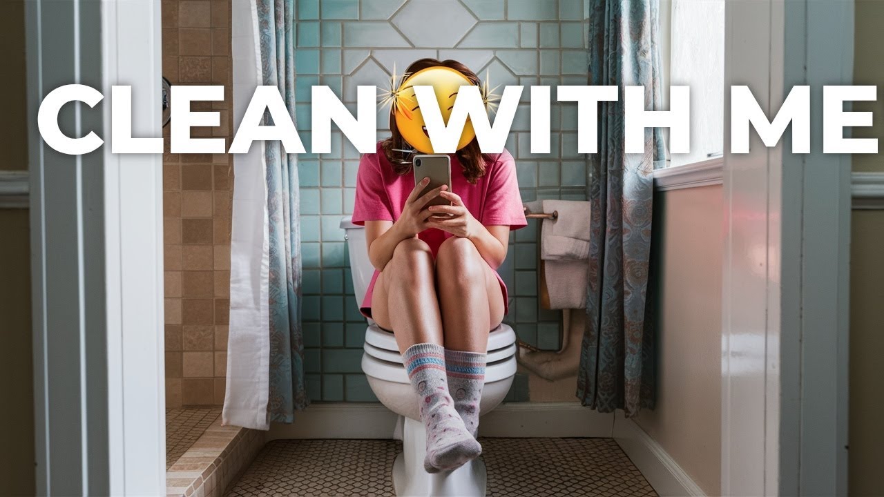 The Most Satisfying Bathroom Cleaning Routine!