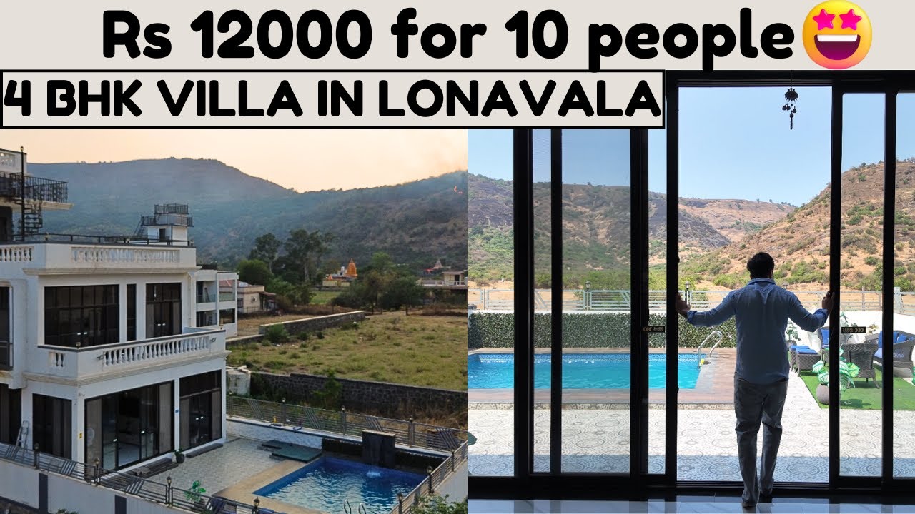 Budget friendly Villa near Wet and Joy Lonavala for Staycation | Rs 12000 for 10 people