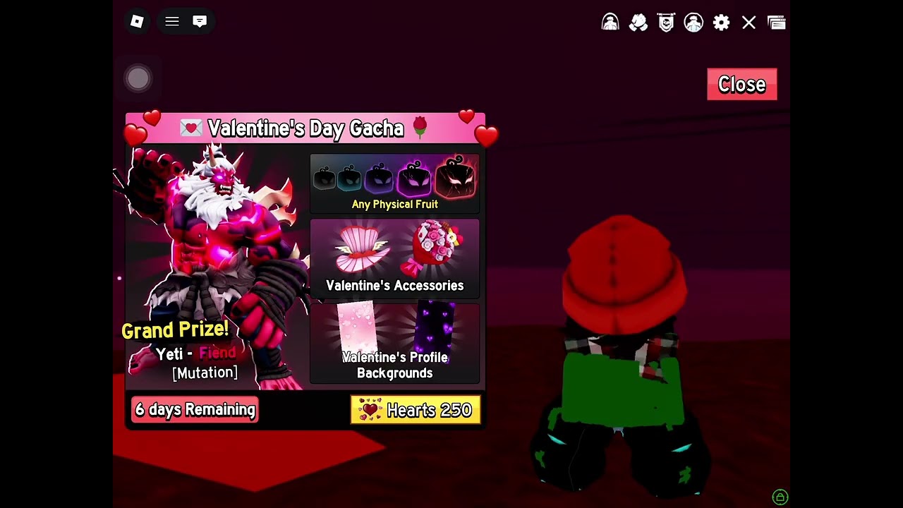 My valentines day gacha luck 🍀 