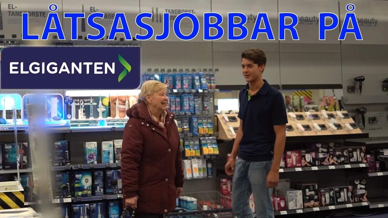 LÅTSASJOBBAR PÅ ELGIGANTEN