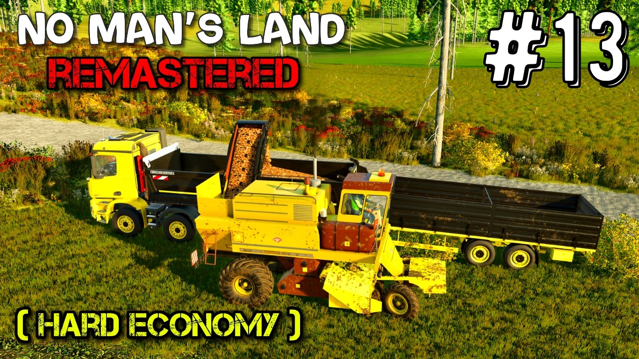 Карта «Ничейная земля» — Начальная ставка 0$ — Таймлапс, эпизод 13, Farming Simulator 25, геймпле...